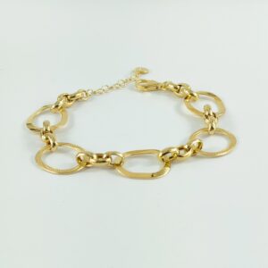 Bracciale con maglie ovali - immagine 4